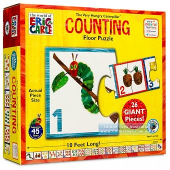 The Very Hungry Caterpillar COUNTING Floor Puzzle
