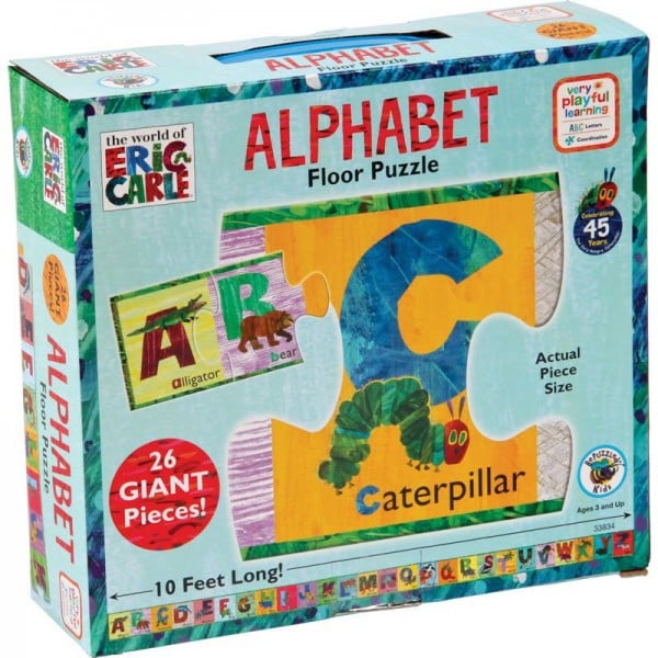 The Very Hungry Caterpillar ALPHABET Floor Puzzle - Eric Carle - BabyOnline HK