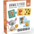 Montessori Method - Educative Puzzles - Animal's Food