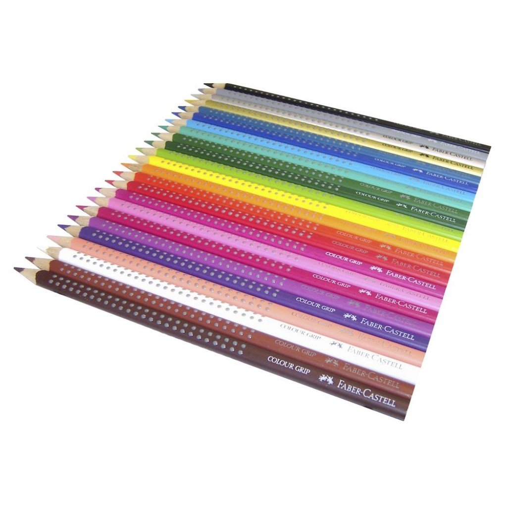  Faber Castell  24 Colour GRIP Pencils BabyOnline