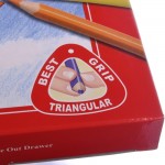 10 Junior Triangular Extra Thick Colour Pencils - Faber Castell - BabyOnline HK