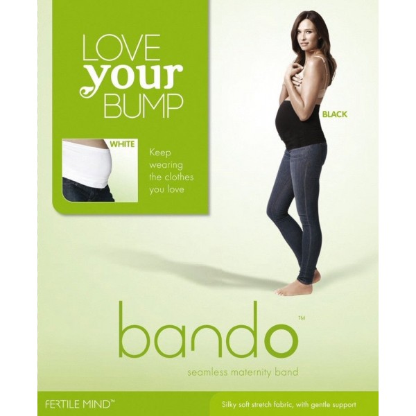 Bando - Seamless Maternity Band (Black) M/L [No packing box] - Fertile Mind - BabyOnline HK