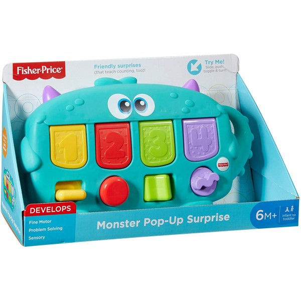 Monster Pop-Up Surprise - Fisher Price - BabyOnline HK