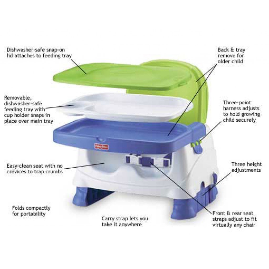 Fisher Price - Healthy Care Deluxe Booster Seat - BabyOnline