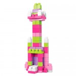 Mega Blok - First Builders - Big Building Bag (80 pcs) - Pink - Fisher Price - BabyOnline HK