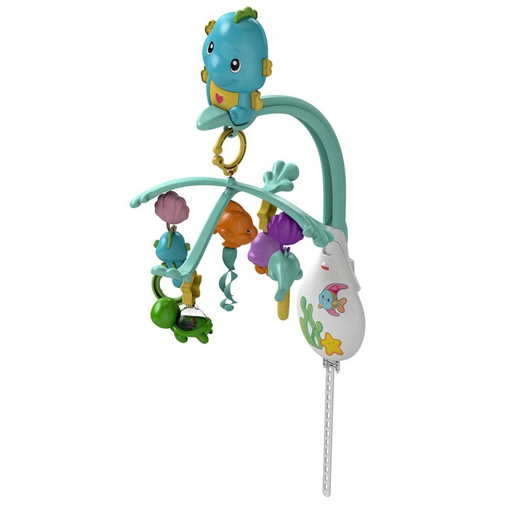 Fisher Price 3in1 Soothe & Play Seahorse Mobile