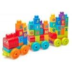 Mega Blok - First Builders - ABC Learning Train (60 pcs) - Fisher Price - BabyOnline HK