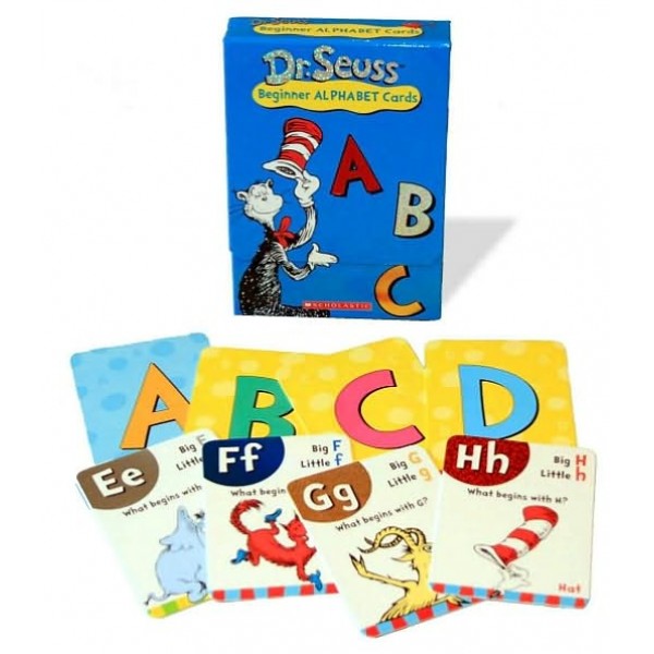 Dr. Seuss Beginner Alphabet Cards - The Five Mile Press - BabyOnline HK