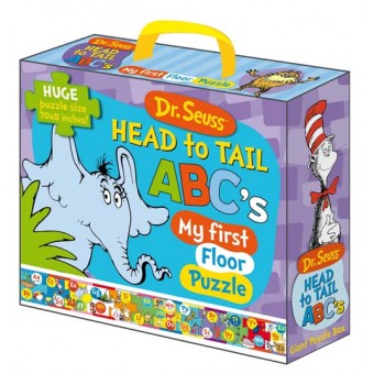 Dr. Seuss - Head to Tail ABC's My First Floor Puzzle (12 pcs)
