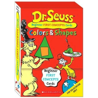 Dr. Seuss Beginner Concepts Cards Colours & Shapes