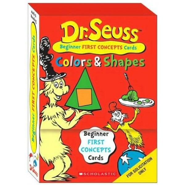Dr. Seuss Beginner Concepts Cards Colours & Shapes - The Five Mile Press - BabyOnline HK