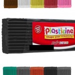 One Colour Plasticine Slab 150g (Black) - Flair - BabyOnline HK
