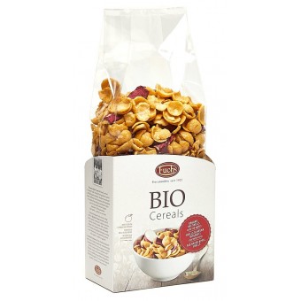 Organic Oat Shells with Red Apples 300g