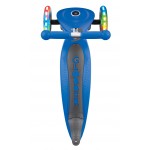 Globber - Junior Foldable Lights - 3 Wheel Scooter for Toddlers (Navy Blue) - Globber - BabyOnline HK