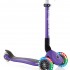 Globber - Junior Foldable Lights - 3 Wheel Scooter for Toddlers (Violet)
