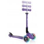 Globber - Junior Foldable Lights - 3 Wheel Scooter for Toddlers (Violet) - Globber - BabyOnline HK