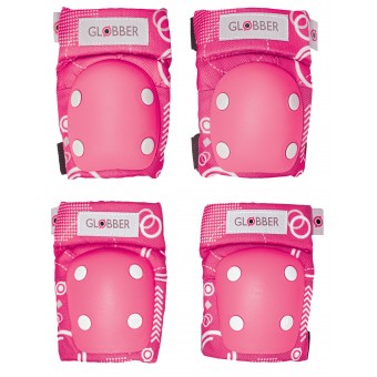 Globber - 幼兒手肘及膝蓋保護套 (粉紅色)