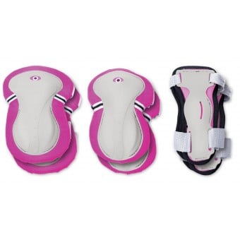 Globber - 幼兒手肘、手腕及膝蓋保護套 (粉紅色) - XXS