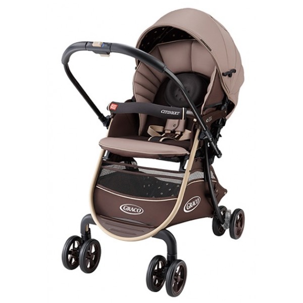 CitiNext - 高座購物型特大座椅雙向嬰幼兒手推車 - 啡色 - Graco - BabyOnline HK
