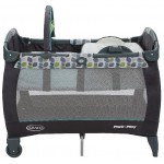 Corralito PNP舒適嬰幼兒安撫遊戲床連雙面尿布更換台 (綠葉) - Graco - BabyOnline HK