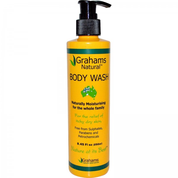 Body Wash 250ml - Grahams Natural - BabyOnline HK