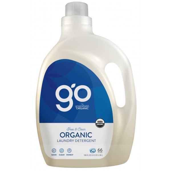Organic Laundry Detergent (Free & Clear) 100oz / 2.95L - GreenShield Organic - BabyOnline HK