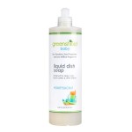 Baby Liquid Dish Soap (Honeysuckle) 473ml - GreenShield Organic - BabyOnline HK