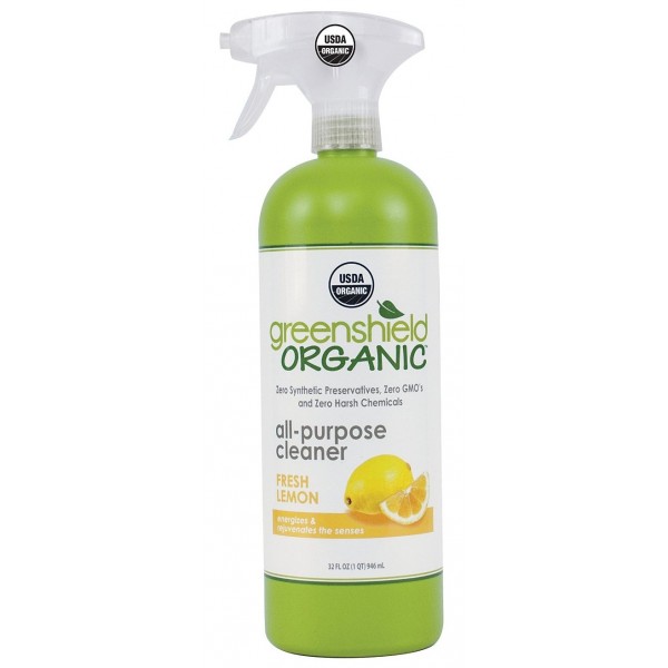 Organic All-Purpose Cleaner (Lemon) 946ml - GreenShield Organic - BabyOnline HK