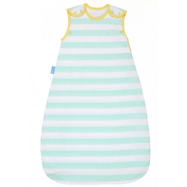 Grobag with Insect Shield - Mint Stripe (0.5 tog) - 6-18 months - The Gro Company - BabyOnline HK
