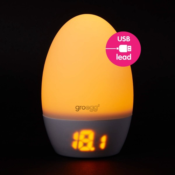 GroEgg 第二代數碼變色蛋室溫計 - The Gro Company - BabyOnline HK