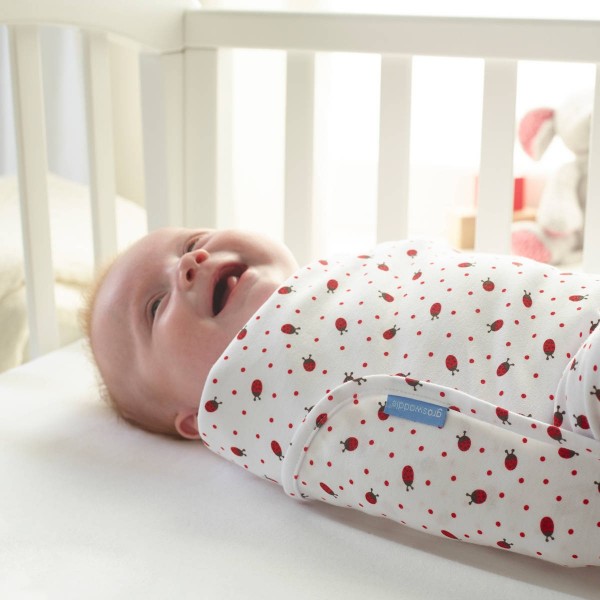 GroSwaddle - Ladybird Spot [No Packing Box] - The Gro Company - BabyOnline HK