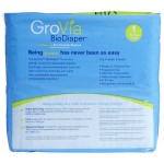 Bio Diaper - Size 1 (40 count) 3 - 5 kg [NEW] - GroVia™ - BabyOnline HK