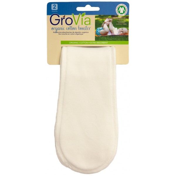 有機棉強力吸濕墊 (2片裝) - GroVia™ - BabyOnline HK