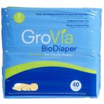 天然紙尿片 1號 (40 片裝) 3-5 kg [新] - GroVia™ - BabyOnline HK