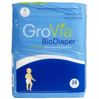 Bio Diaper Size 4 (28 count) - 12-23kg [NEW]