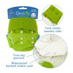 Hybrid AI2 One Size Snap Diaper Shell - Woodland - GroVia™