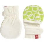 Bamboo/Organic Cotton Reversible Baby Mittens (S/M) - Green - Guava Kids - BabyOnline HK