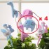 Plush It's a Boy Floral Picks for Baby Showers (Pack of 4) - Blue Elephant