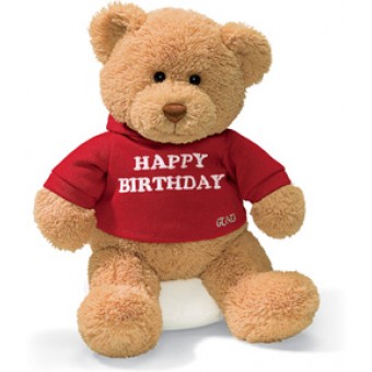 GUND - Message Bear 'Happy Birthday' 