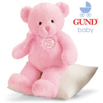 GUND Baby - My First Teddy - 粉紅色 (中)