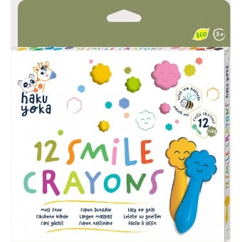 Haku Yoka - Smile Crayons (Pack of 12)