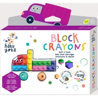 Haku Yoka - Block Crayons (Truck)