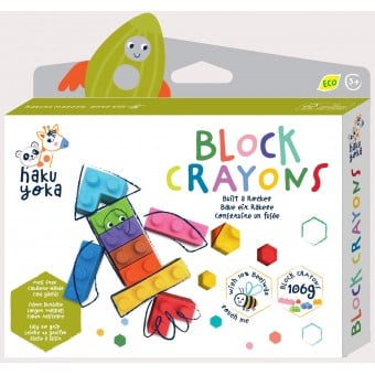 Haku Yoka - Block Crayons (Rocket)