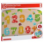 Number Peg Puzzle - Hape - BabyOnline HK