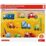 Construction Peg Puzzle - Hape - BabyOnline HK