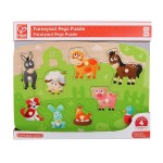 Farmyard Peg Puzzle - Hape - BabyOnline HK
