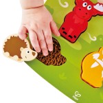 Forest Animal Tactile Puzzle - Hape - BabyOnline HK