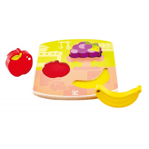 Chunky Fruit Puzzle - Hape - BabyOnline HK