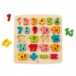 Chunky Number Math Puzzle - Hape - BabyOnline HK