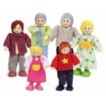 Doll House Happy Family - Caucasian - Hape - BabyOnline HK